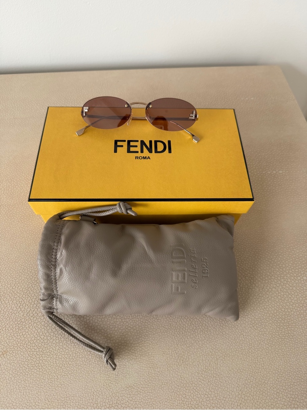 Fendi Oval Sunglasses